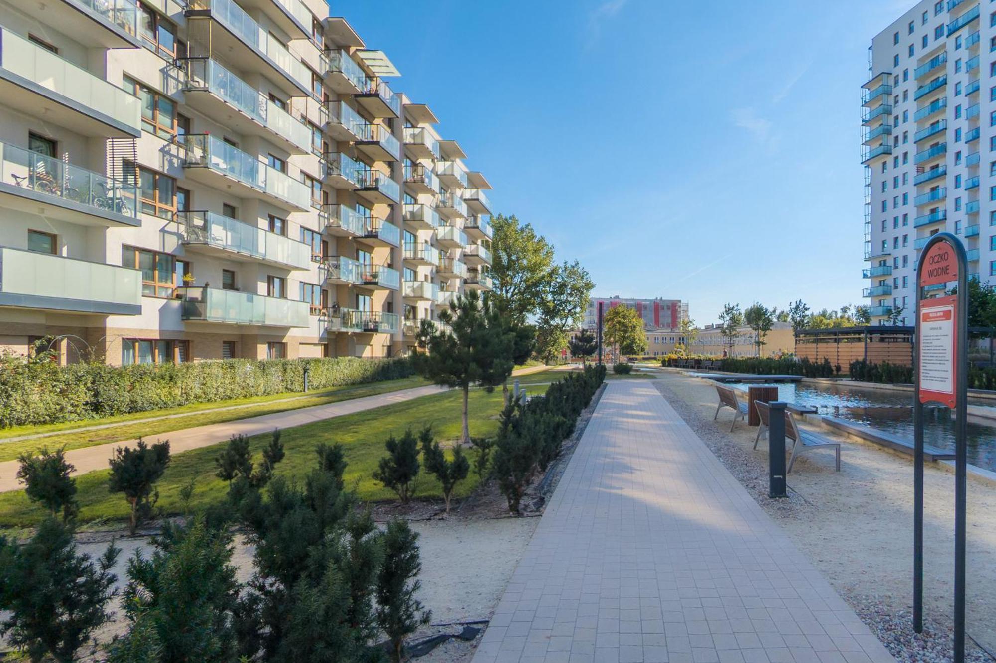 Starowiejska Apartment With Balcony Next To Arena Gdansk Stadium By Noclegi Renters Екстер'єр фото